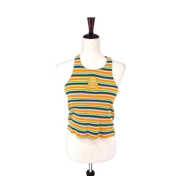 Care Bear Tops - Care Bears Striped Funshine Halter Tank | Large